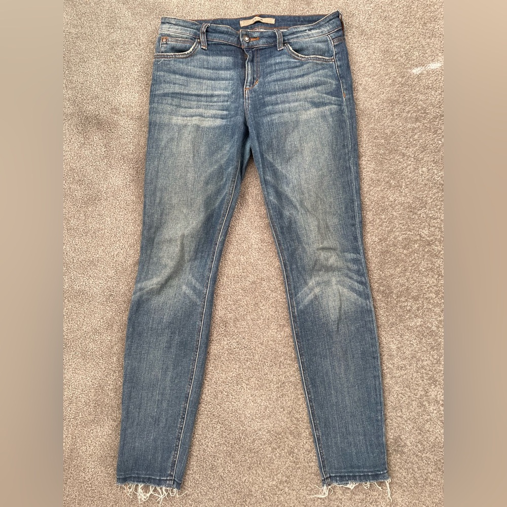 Women’s Joe Jeans Blue Distressed Denim, Size 27